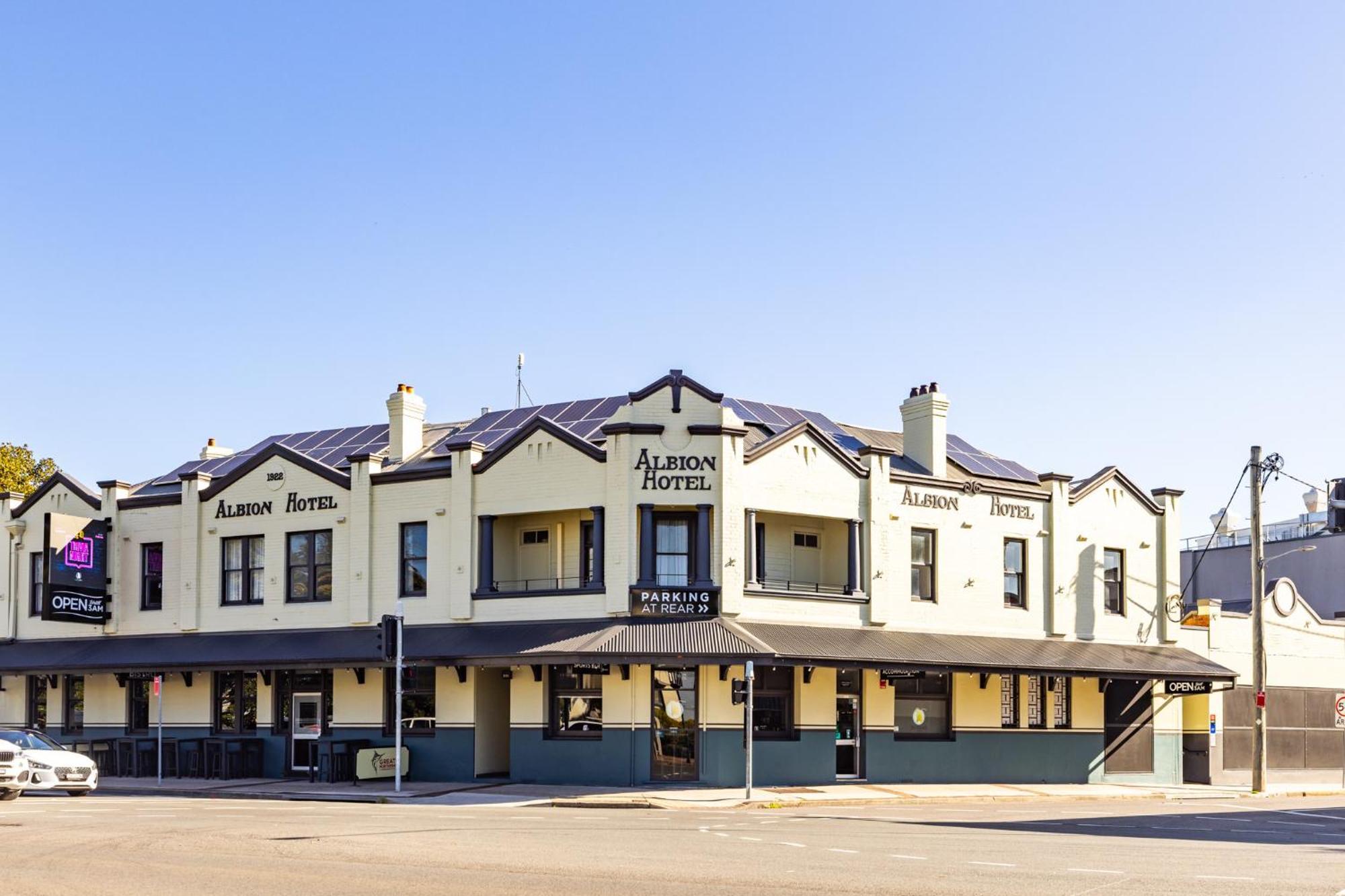 The Albion Hotel ニューカッスル エクステリア 写真